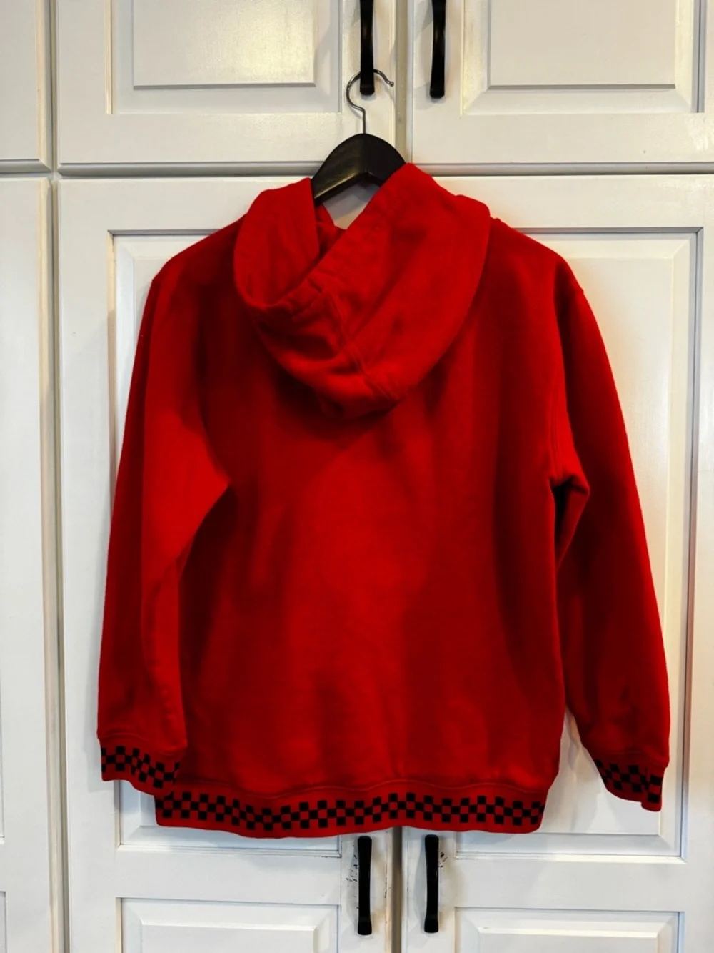 Vans x Disney Mickey‎ Mouse 100th Anniv Red Youth Hoodie; XL